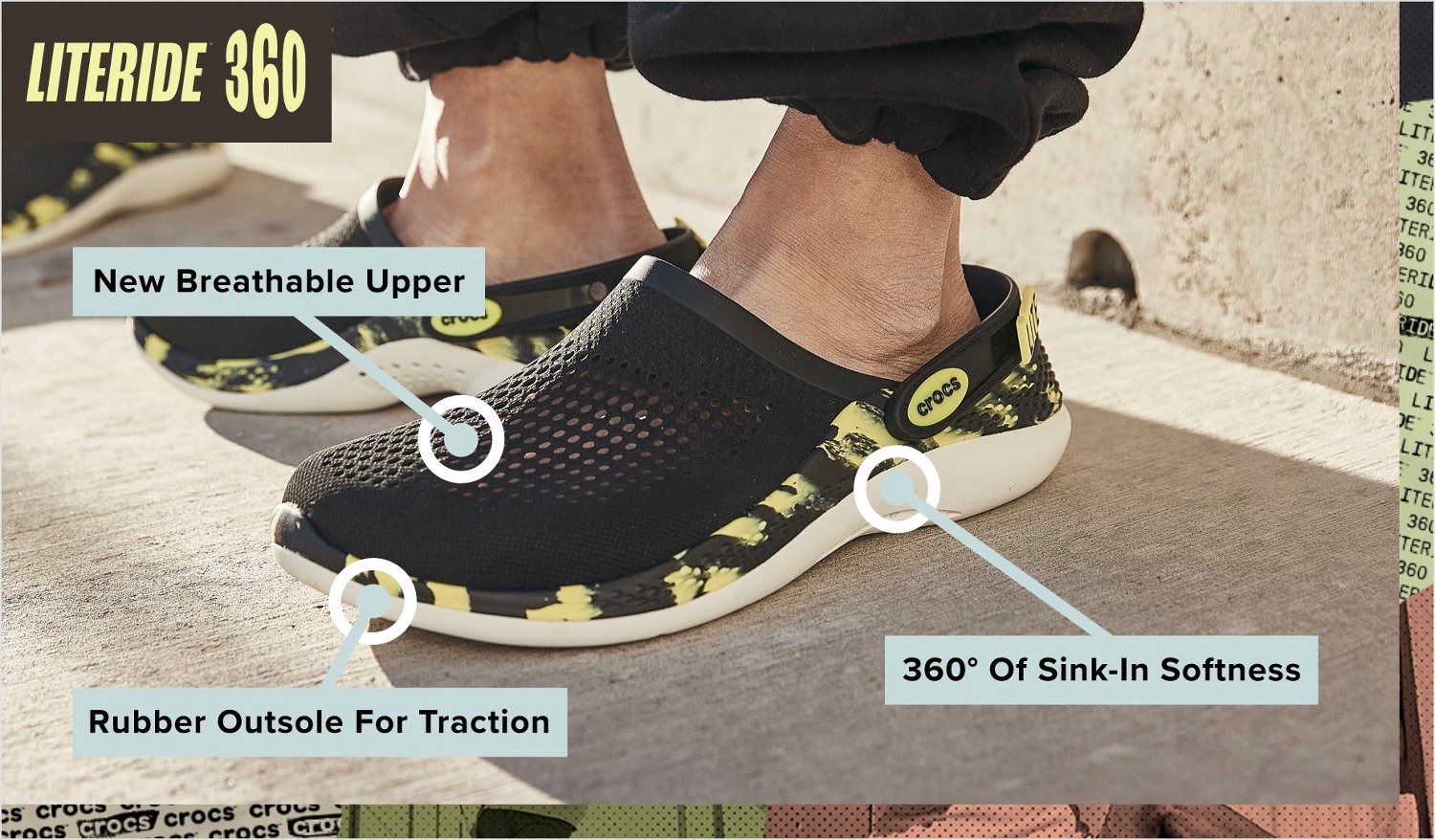 Crocs Adults' LiteRide 360 Clogs                                                                                                 - view number 5
