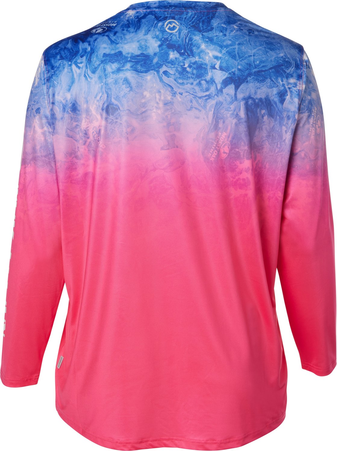 Magellan Outdoors Women’s Plus WhiteCap Ombre Long Sleeve Fishing Shirt - view number 2