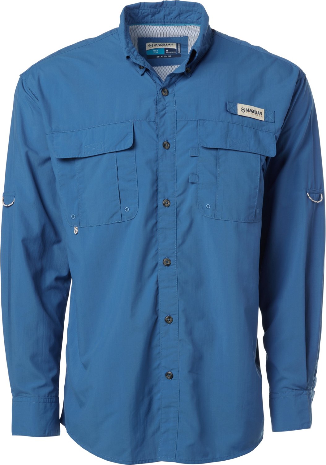Chemise De Pêche Magellan Outdoors Laguna Madre Verte - Manches Courtes Taille M (Occasion)