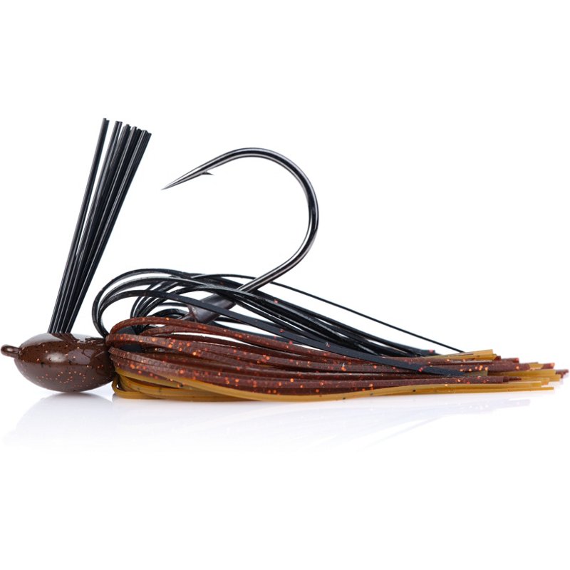 Berkley Powerbait Flipping 1/2 oz Jig Black Brown Amber, 3/8 Oz - Fresh Water Jigs And Spoons at Academy Sports