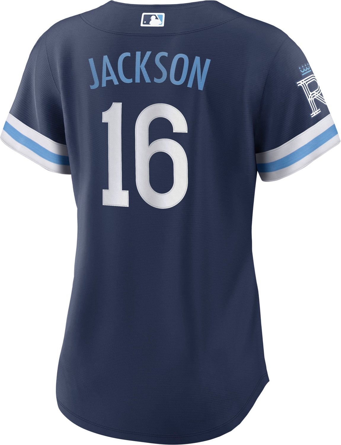 MLB Kansas City Royals City Connect Women's Replica Baseball Jersey.