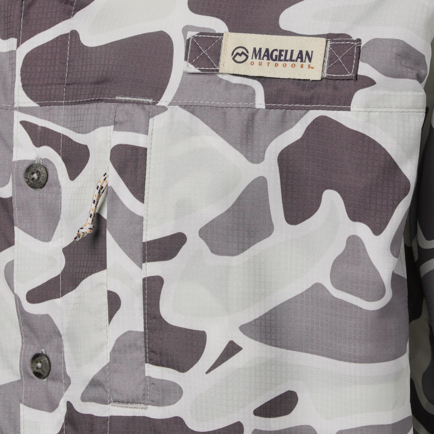 Magellan Outdoors Men’s Mallard Camo Fishing Shirt