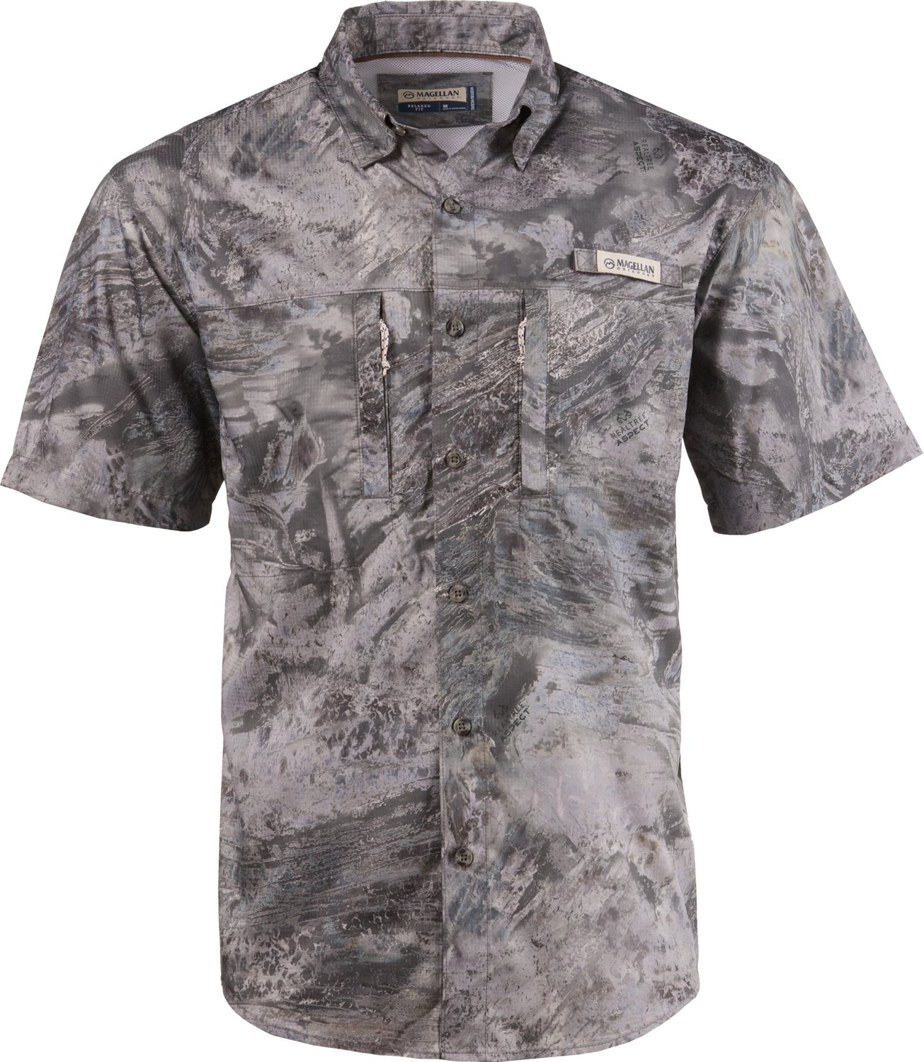 Magellan Outdoors Men's RT Aspect Camo Fishing Shirt