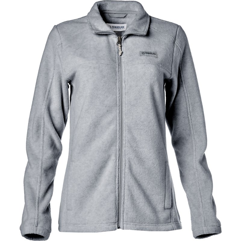 Magellan Outdoors Women's Arctic Fleece Full Zip Jacket Gray, Small - Women's Fleece at Academy Sports product image