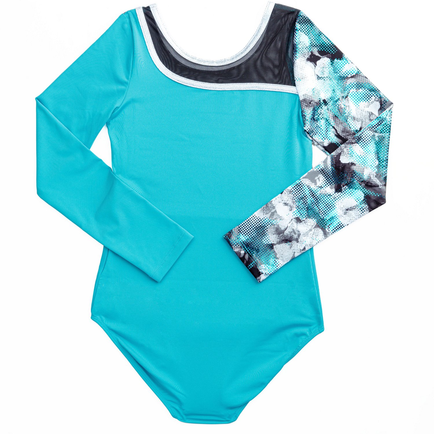 Rainbeau Moves Girls' Printed Long Sleeve Leotard - view number 2