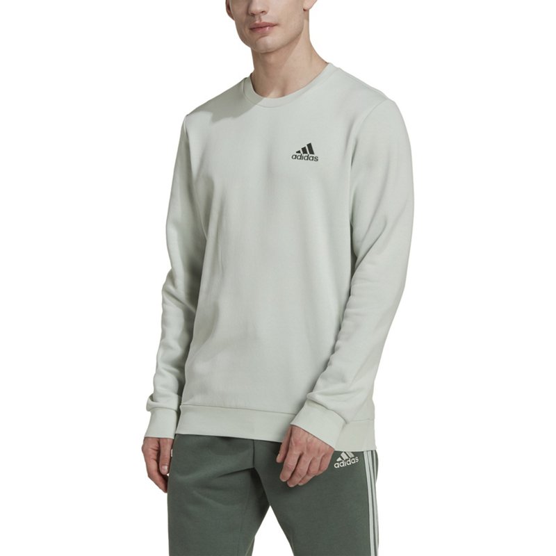 Adidas M Feel Cozy SWT Pullover Green Light, X-Large - Men's Athletic Fleece at Academy Sports product image