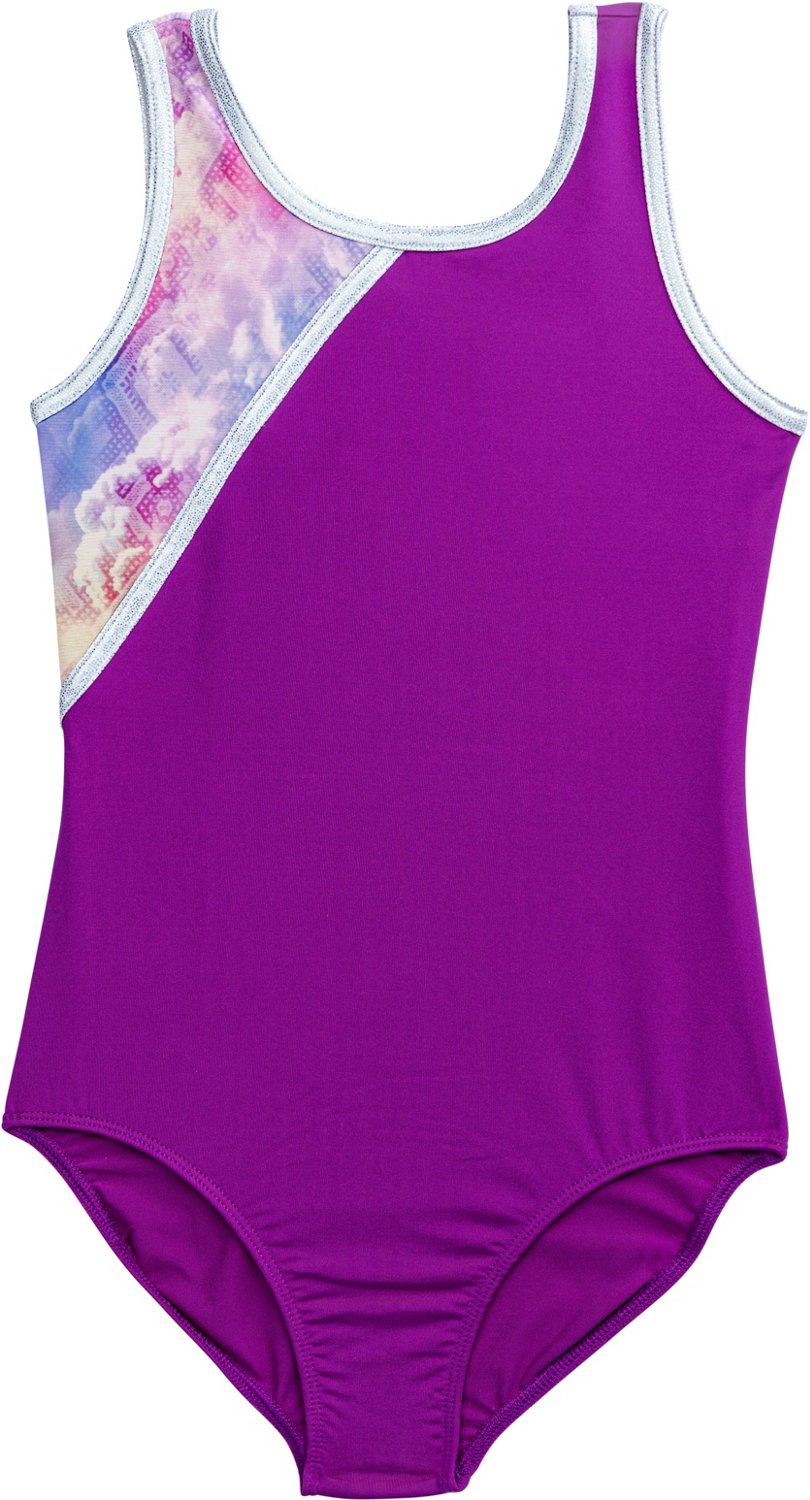 Rainbeau Moves Girls' Tank Inset Leotard - view number 3