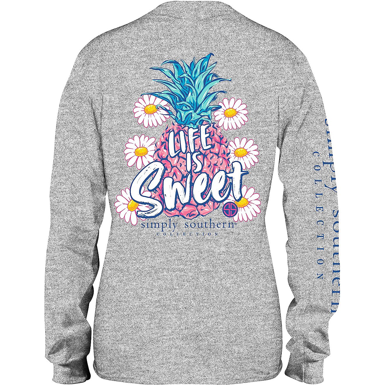 Simply Southern Women’s Sweet Long Sleeve T-shirt                                                                              - view number 1