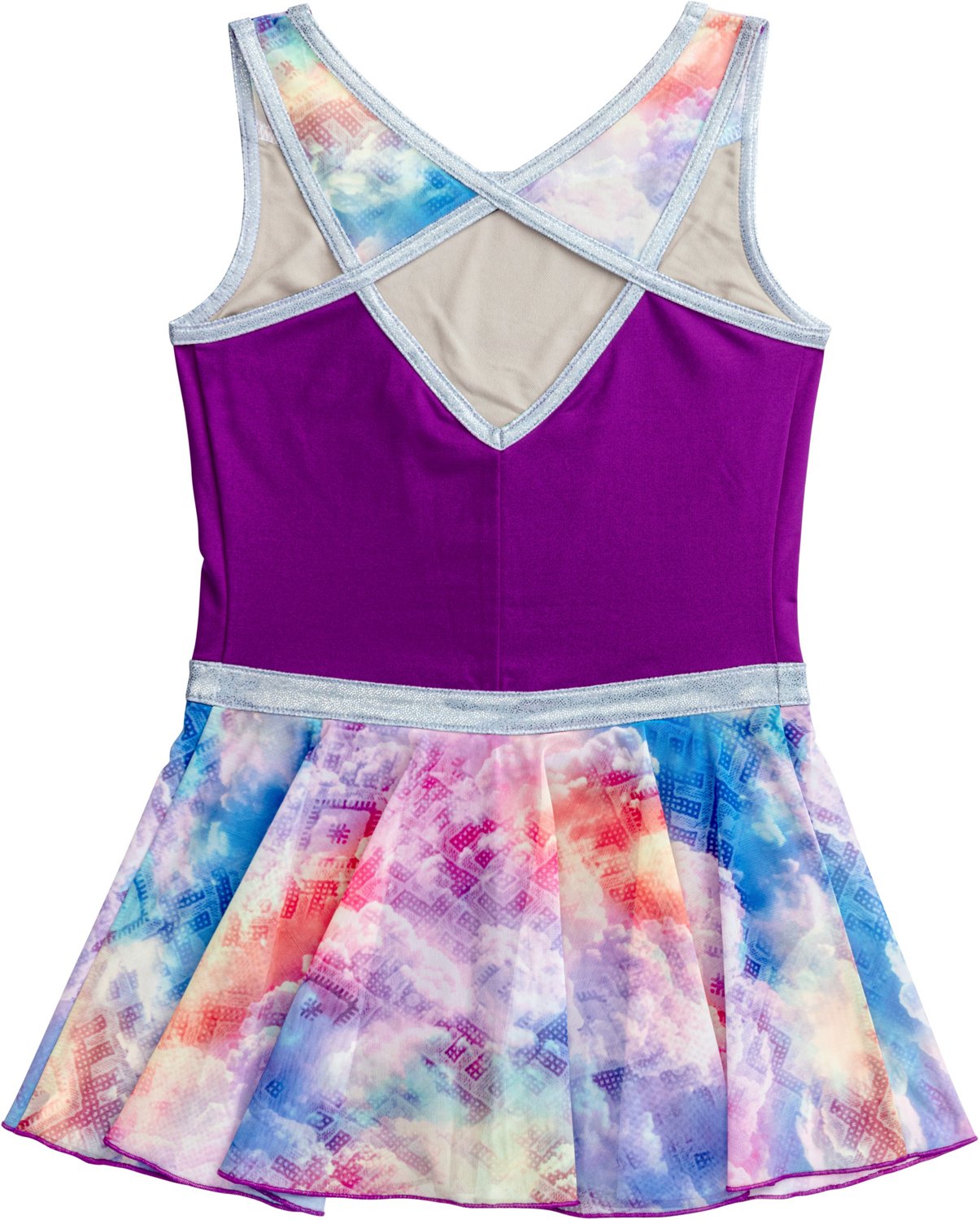 Rainbeau Moves Girls' Printed Skirt Leotard - view number 3