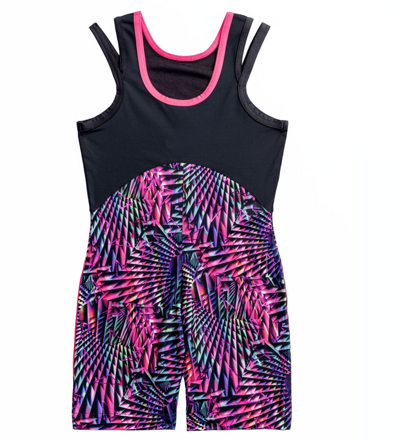 Rainbeau Moves Girls' Printed Biketard - view number 2