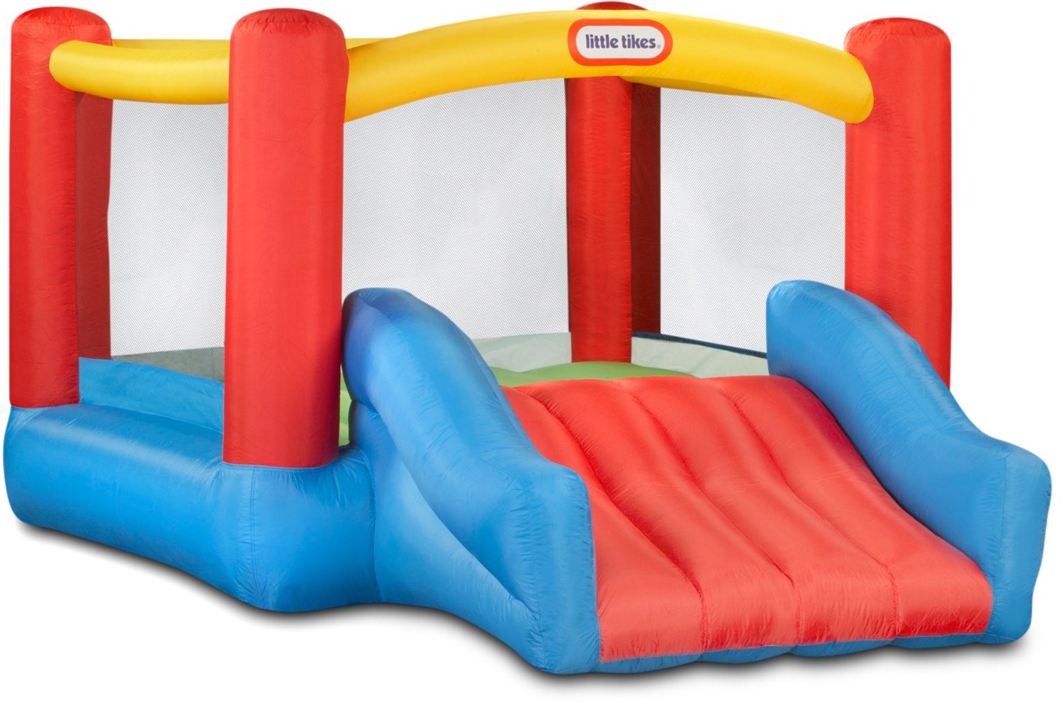 Little tikes inflatable store bouncer with slide