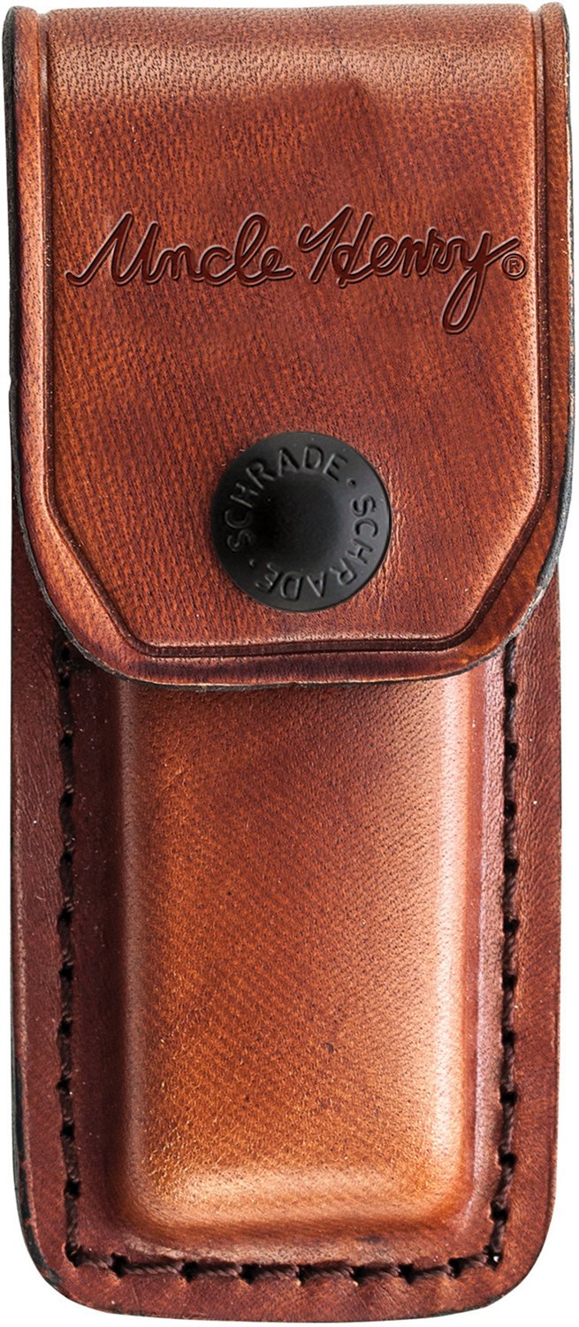 Uncle Henry Smokey LB5 Lockback Folding Pocket Knife with Sheath                                                                 - view number 2