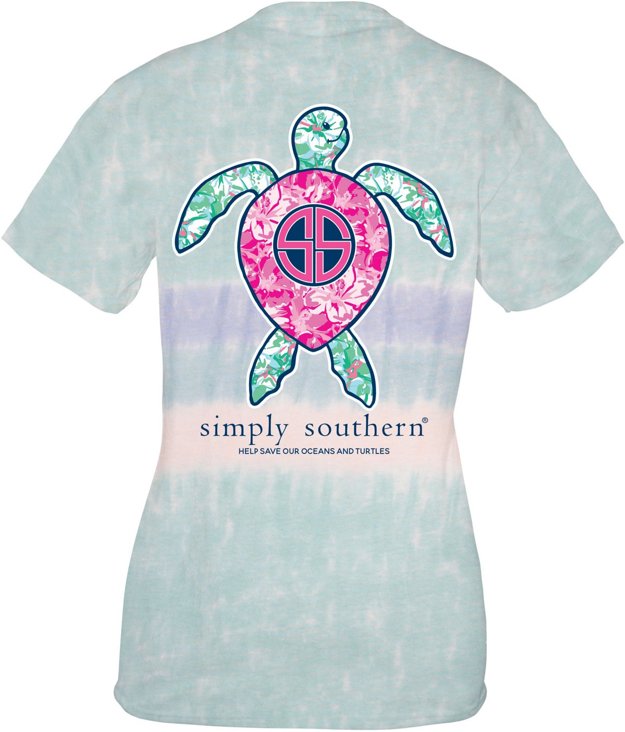 Simply Southern Women's Save Turtles Short Sleeve Tshirt Academy
