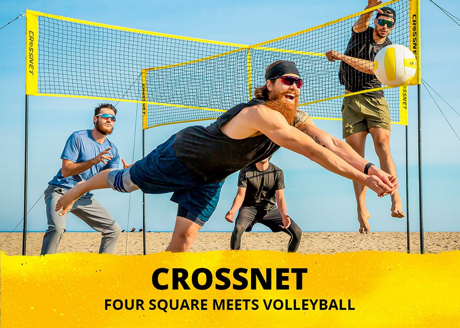 4Way Volleyball Game Academy