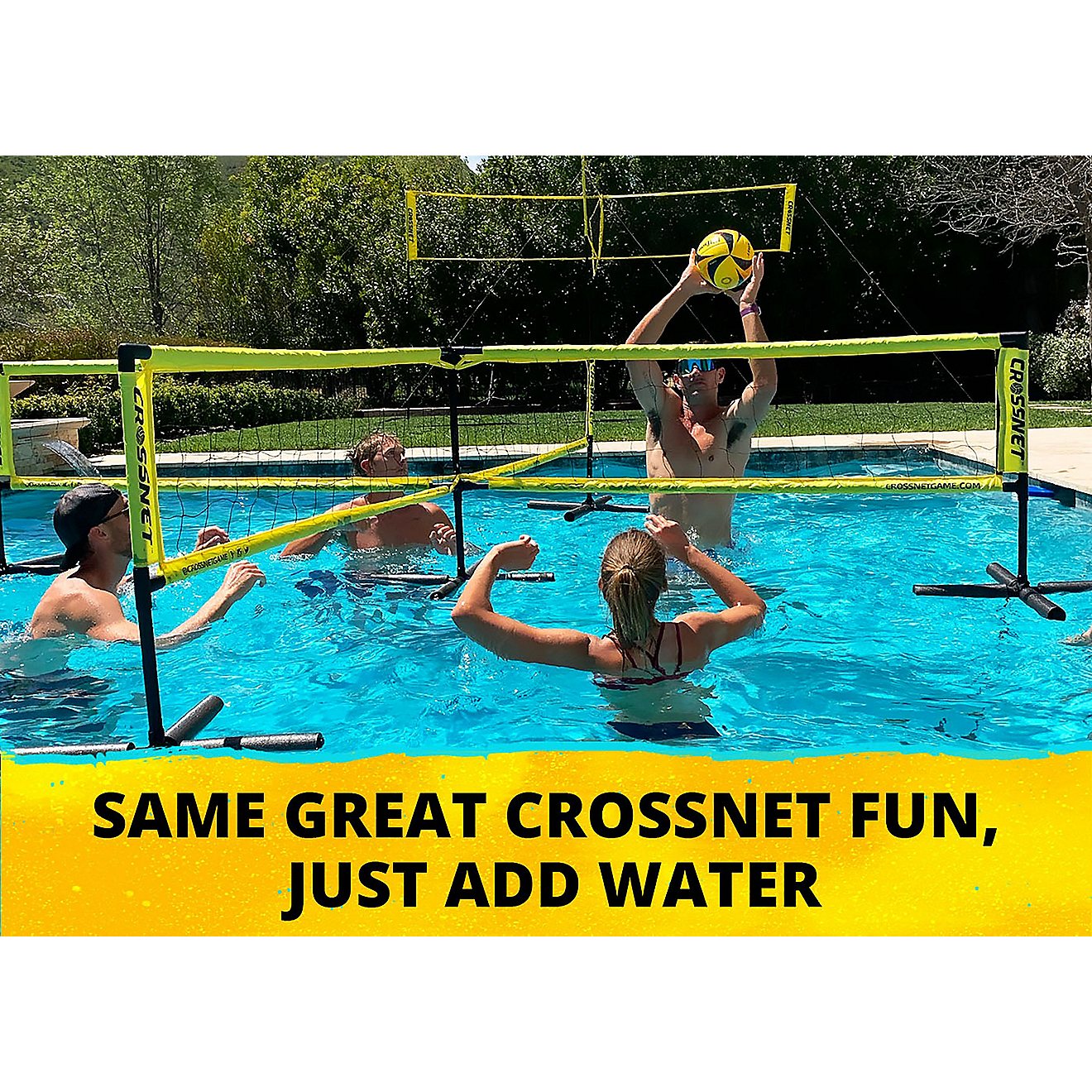 Crossnet H20 4-Way Volleyball Pool Game Set                                                                                      - view number 7