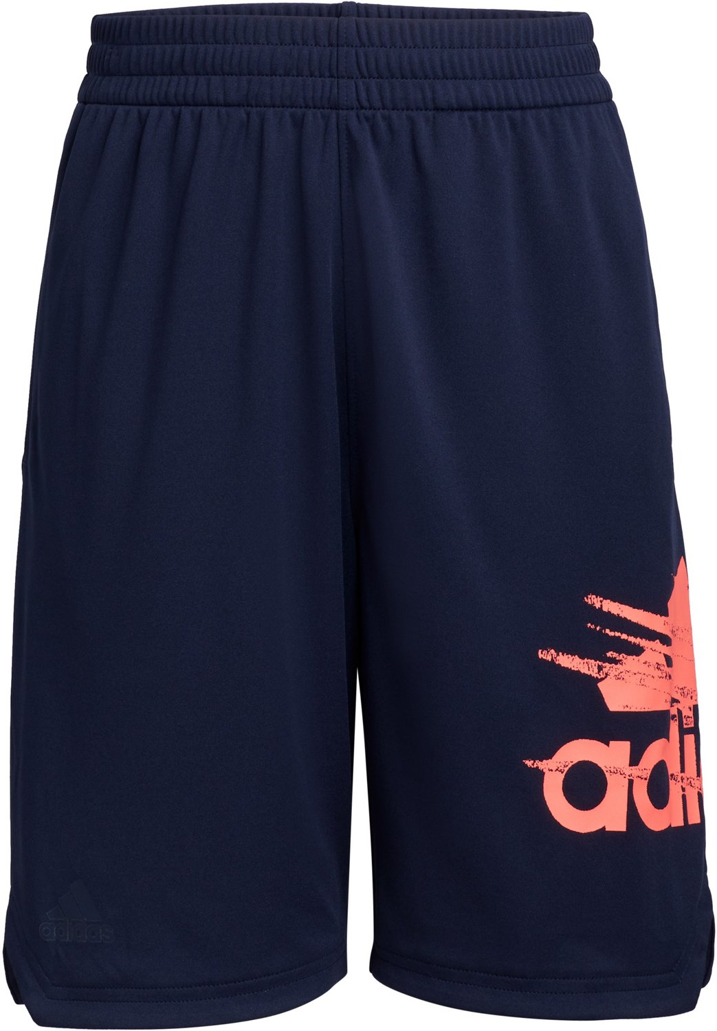 adidas Boys’ AEROREADY Elastic Waistband Big Logo Shorts - view number 5