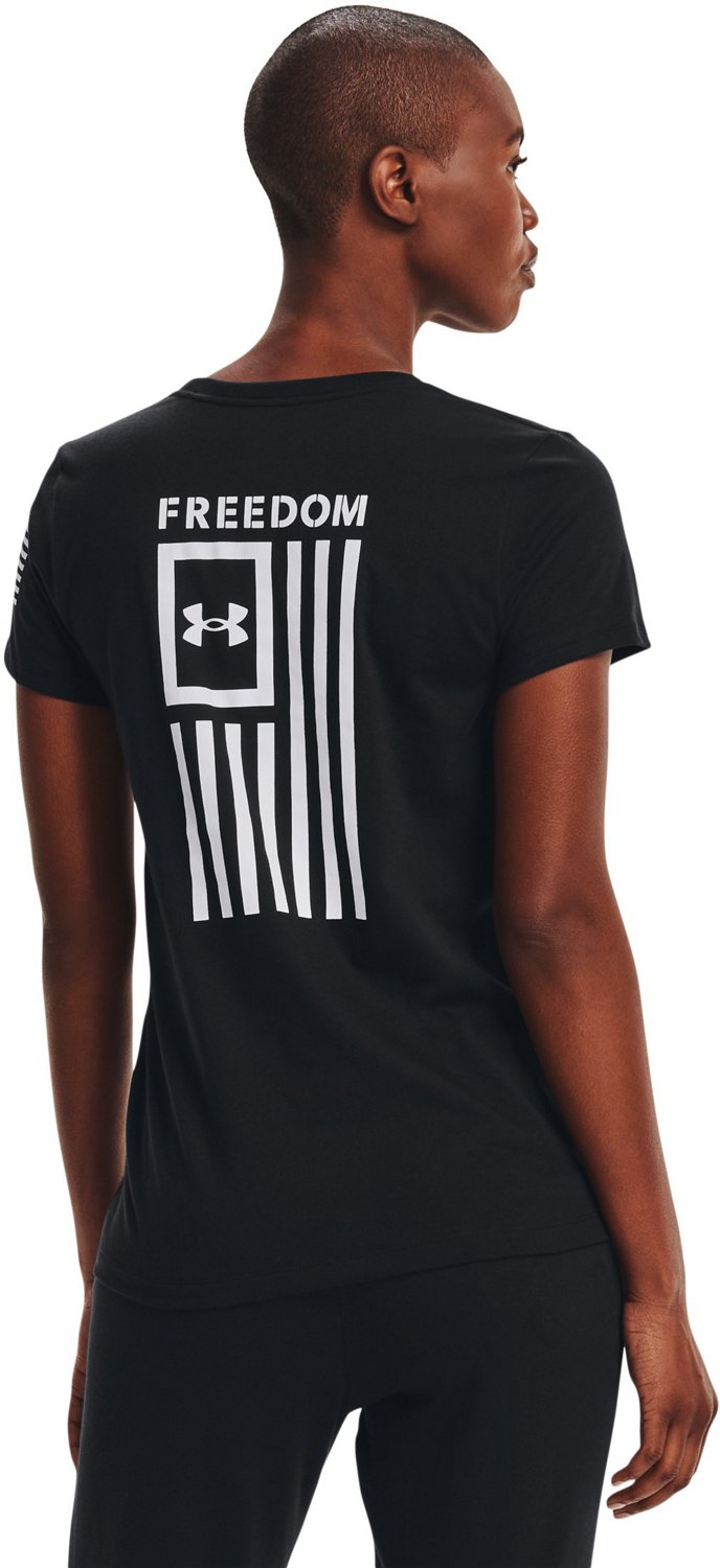 Under Armour Freedom Flag Long Sleeve T-Shirt (Navy)