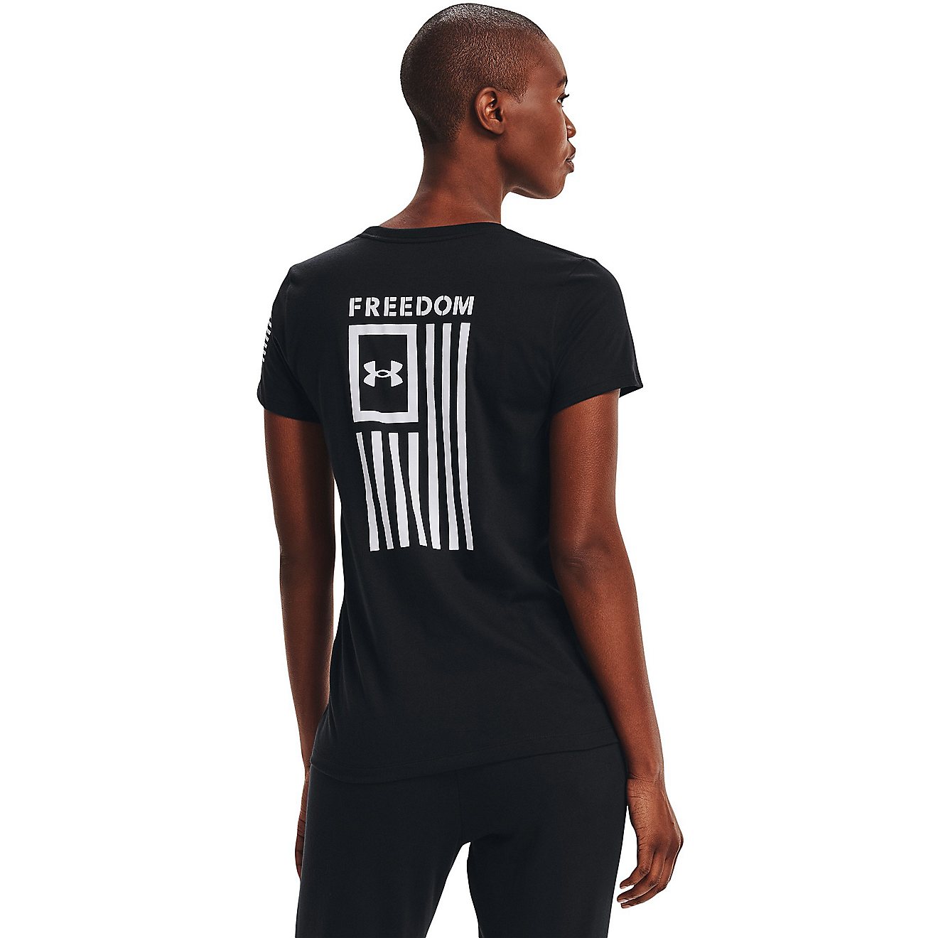 Under Armour Women's Freedom Flag T-shirt                                                                                        - view number 1