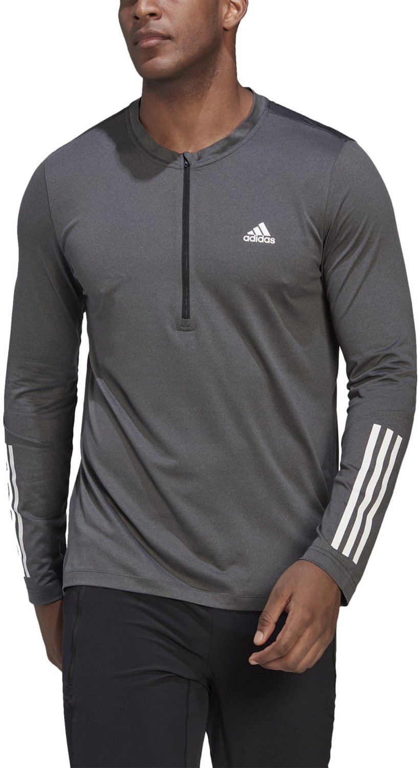 adidas Men's T365 1/4-Zip Long Sleeve T-shirt | Academy
