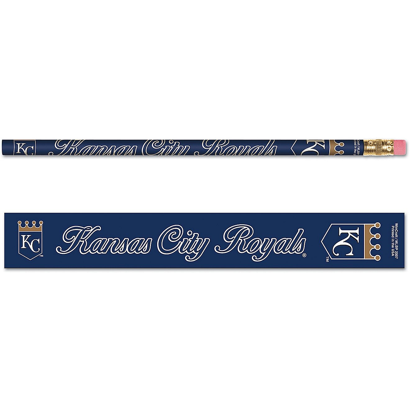 WinCraft Kansas City Royals Pencil 6-pack                                                                                        - view number 1