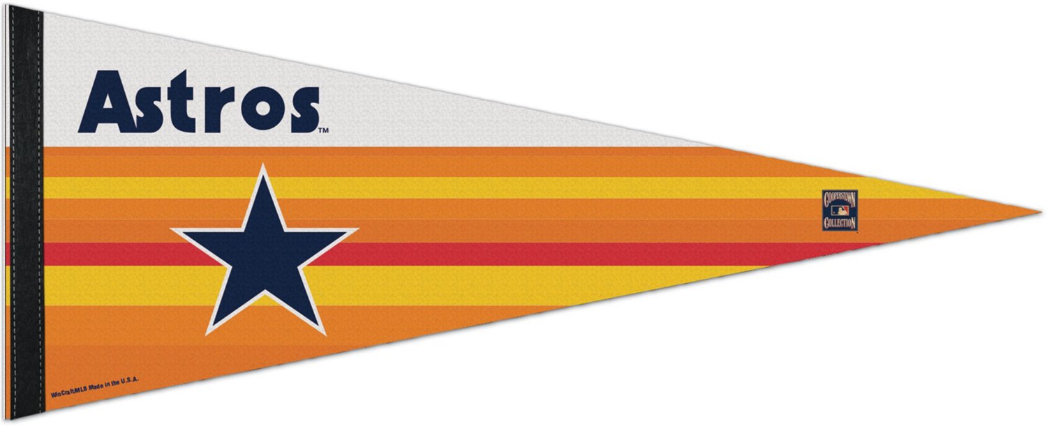 WinCraft Houston Astros Tequila Sunrise 12x30 in Classic Pennant Academy
