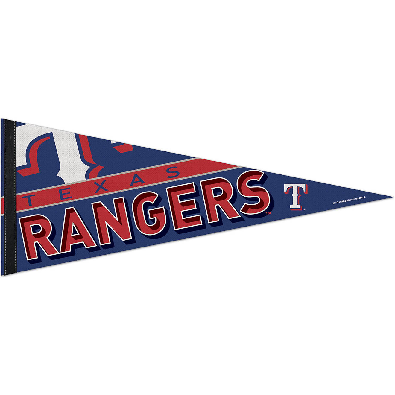 WinCraft Texas Rangers 12x30 in Classic Pennant                                                                                  - view number 1