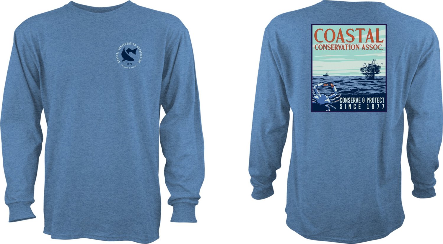 CCA Men’s Crab Poster Long Sleeve T-shirt