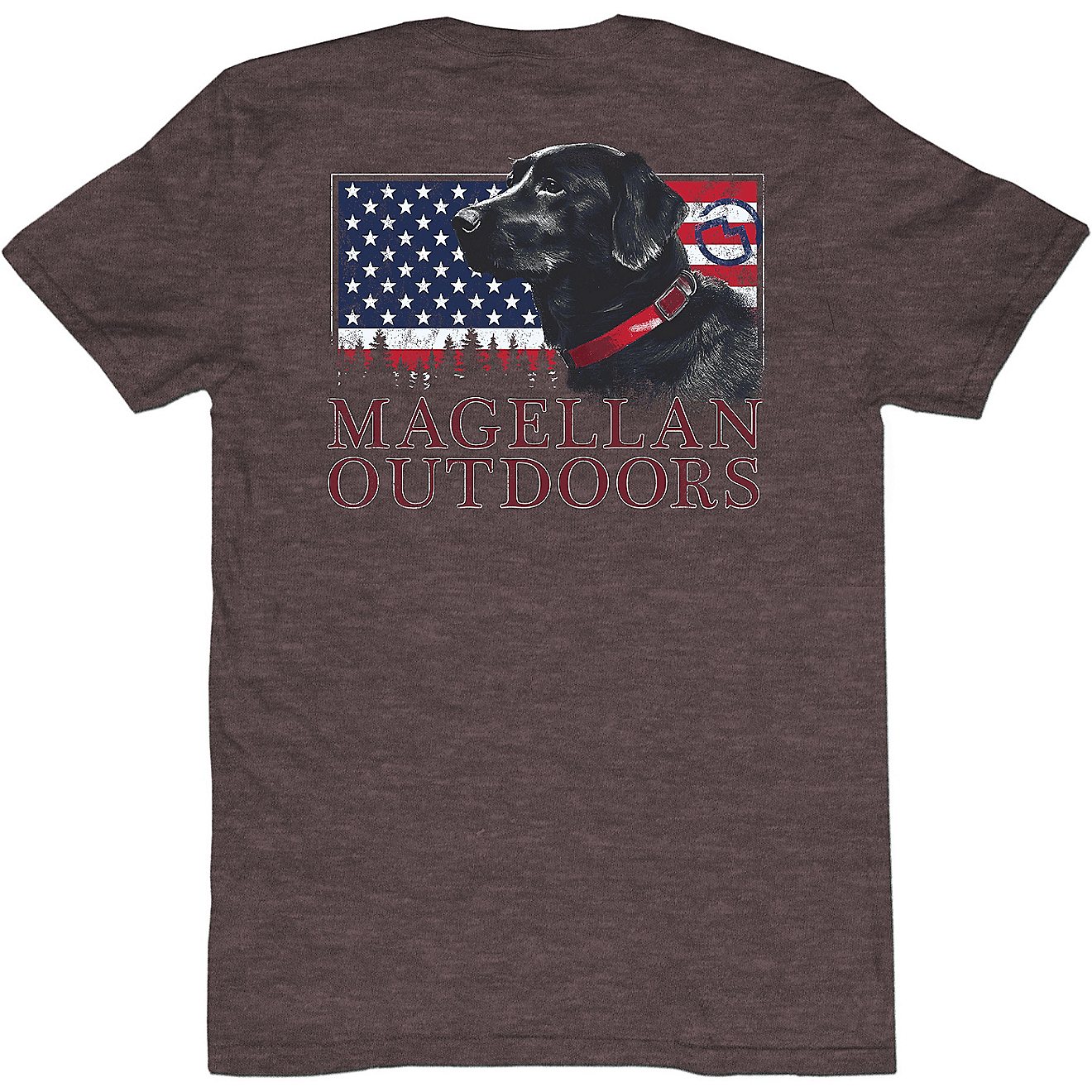 Magellan Outdoors Men’s Lab USA Flag T-shirt                                                                                   - view number 1
