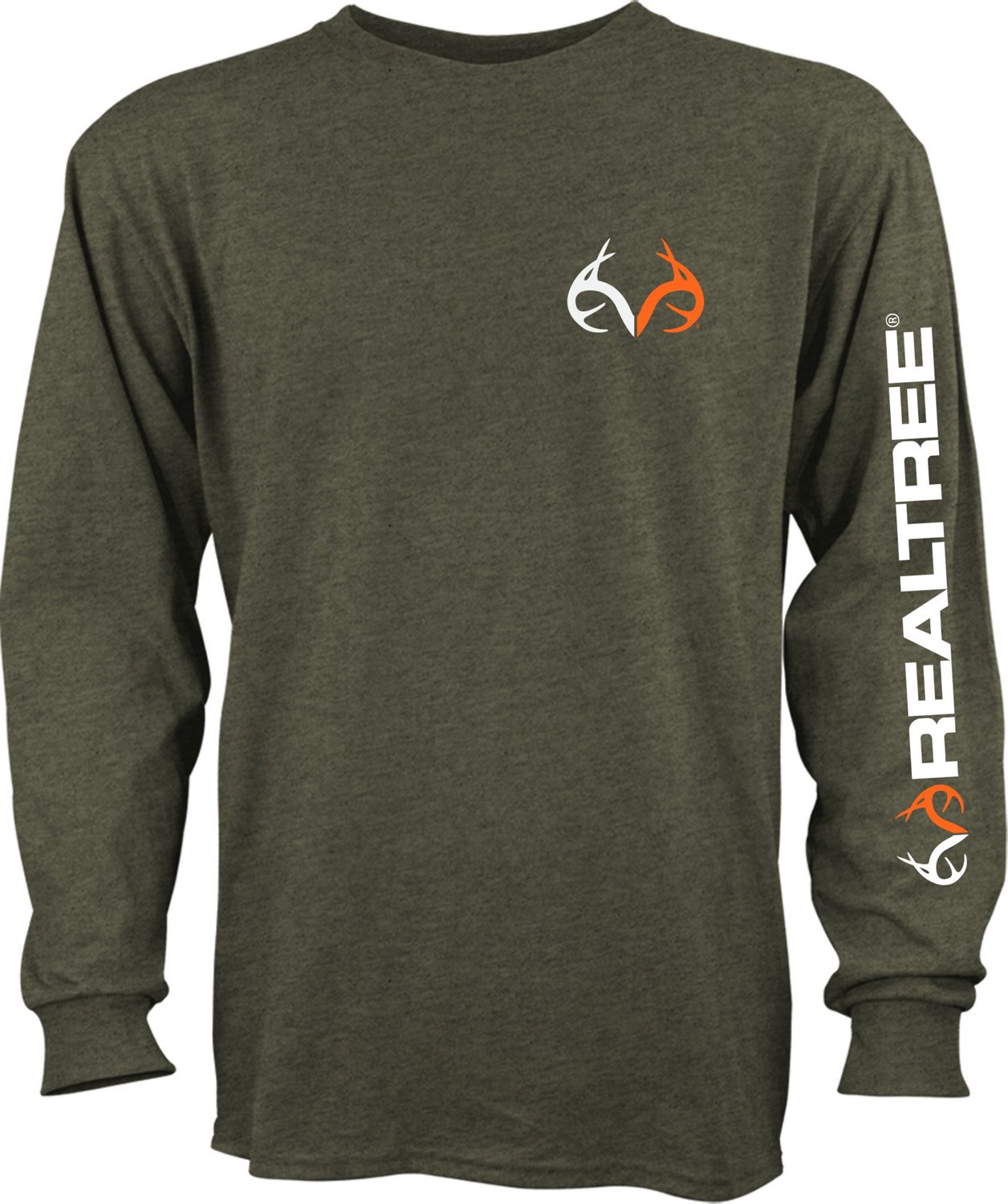 Realtree Men's Logo Long Sleeve T-shirt