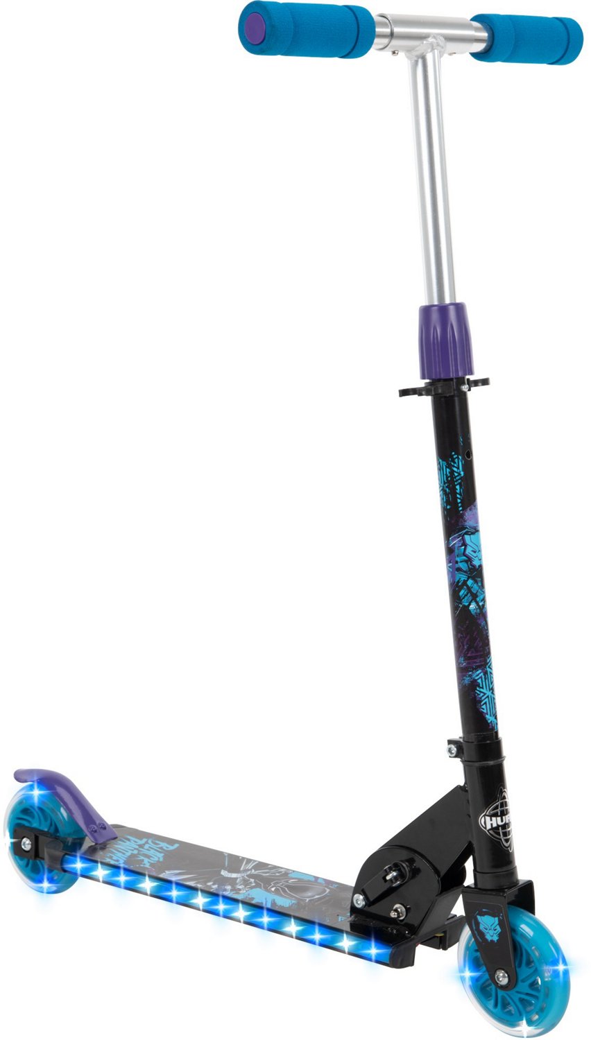 Huffy Marvel Black Panther Electro-Light Inline Scooter | Academy