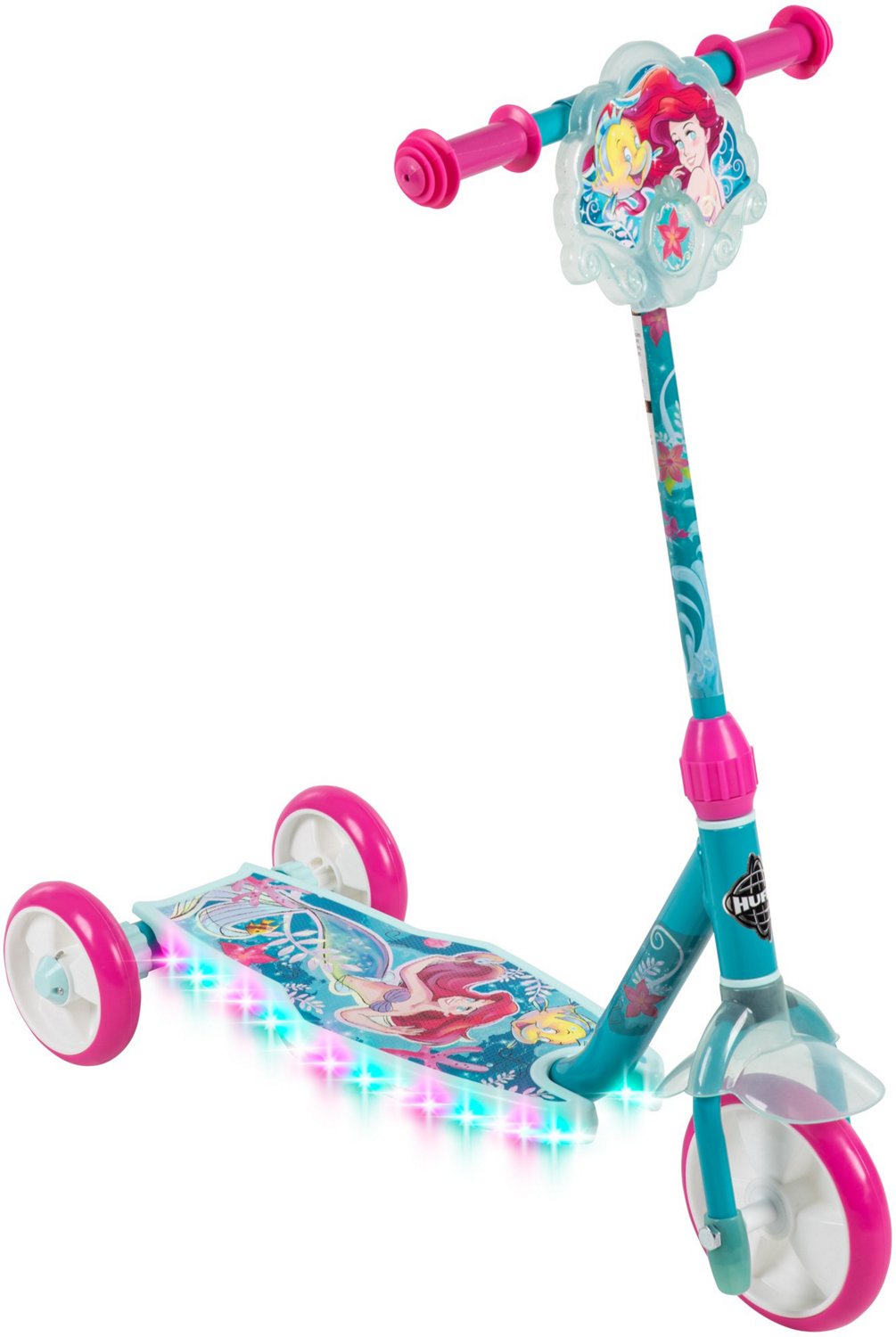 Huffy Disney The Little Mermaid Girls’ PreSchool ElectroLight 3 Wheel