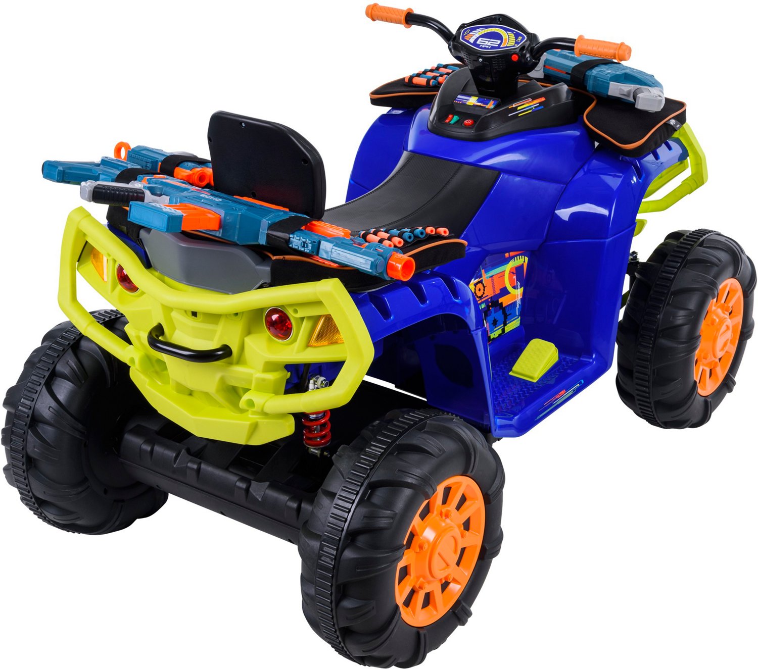 Huffy Nerf TV 12V BatteryPowered RideOn Academy