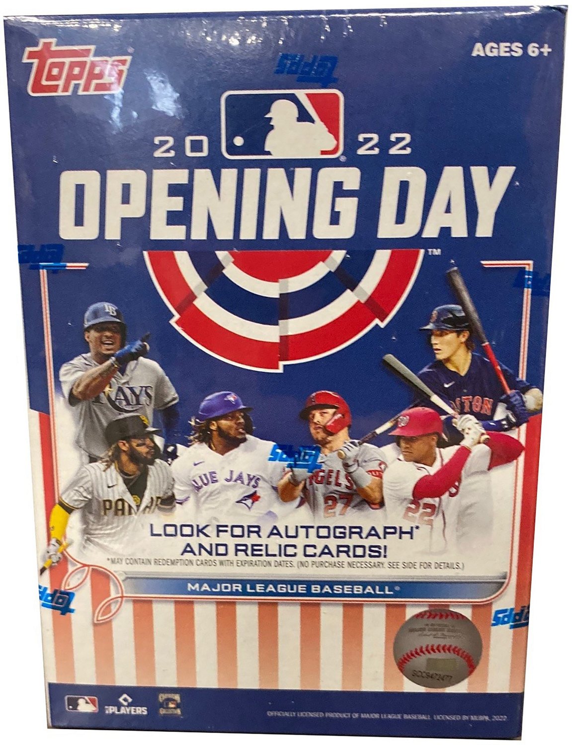 Topps 2022 Opening Day Baseball Value Box Academy
