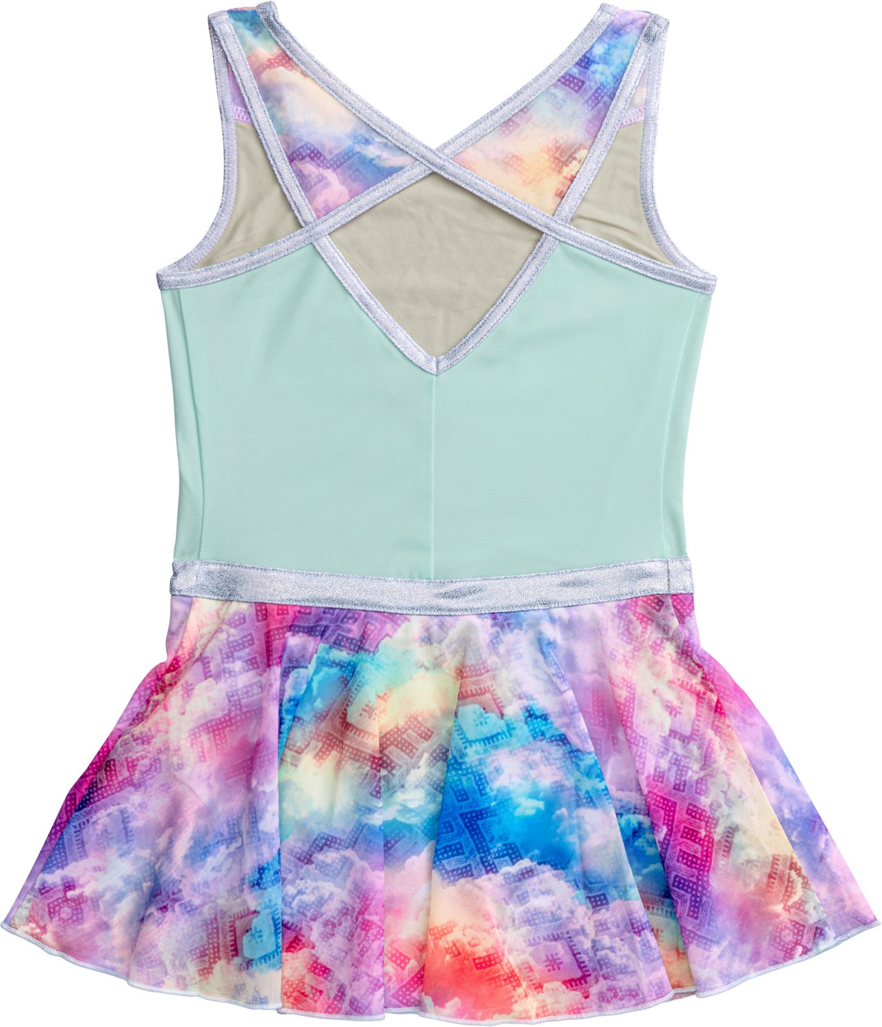 Rainbeau Moves Girls' Printed Skirt Leotard - view number 2