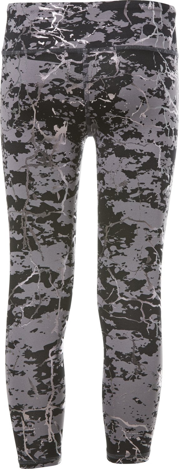 BCG Girls’ Crackled Foil Print 7/8 Leggings - view number 2