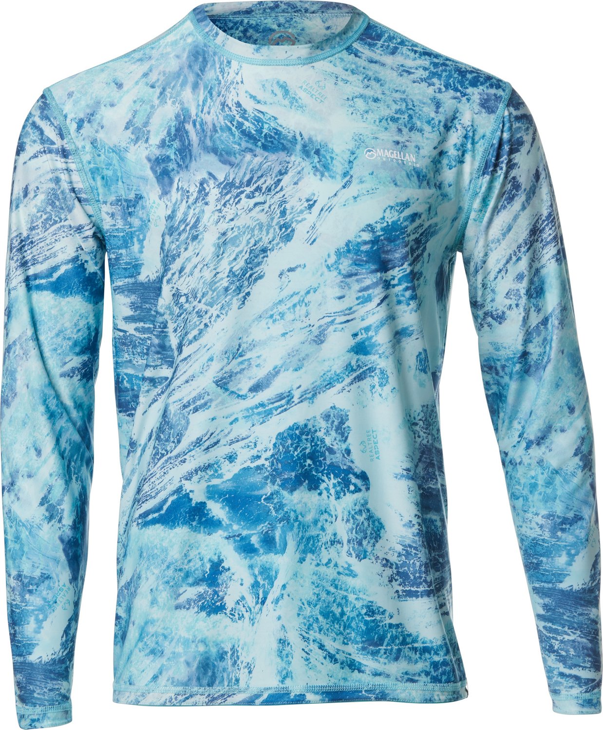 Magellan Outdoors Men's Realtree Aspect Ombre Reversible Long Sleeve T-shirt - view number 5