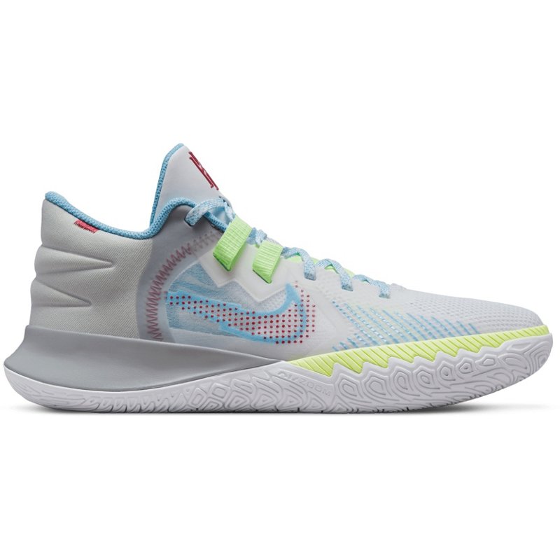 Nike Men's Kyrie Flytrap V Basketball Shoes White/Light Green, 10 / 11.5 - Men's Basketball at Academy Sports product image