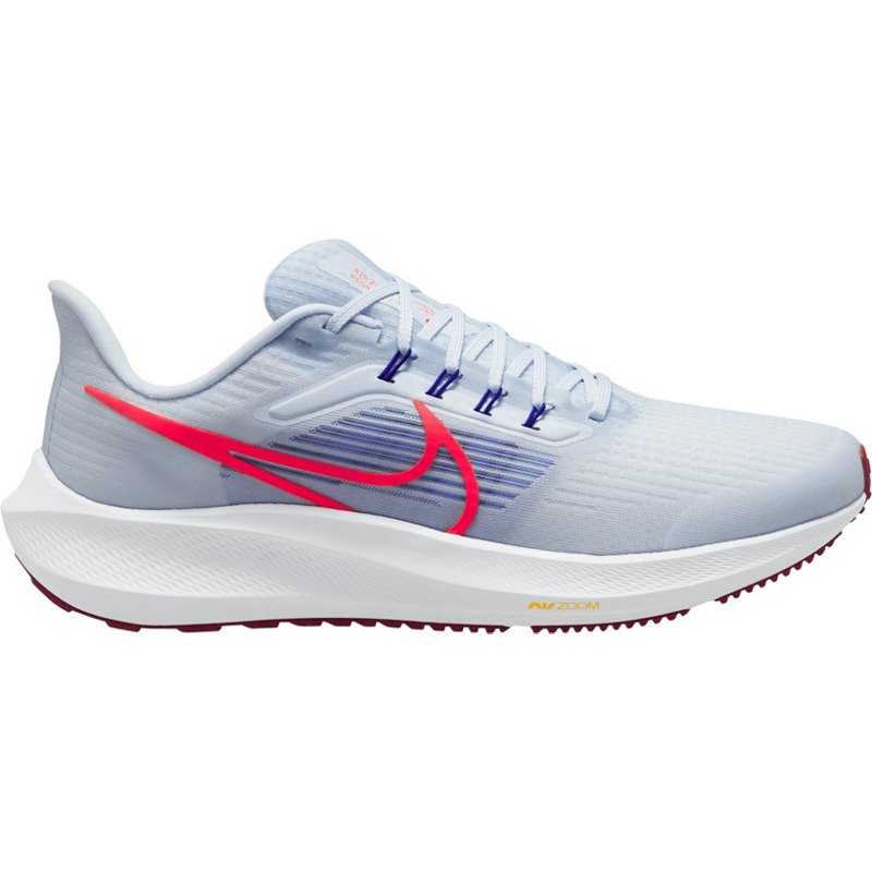 Nike Men's Air Zoom Pegasus 39 Shoes Blue Light/Orange, 10 - Men's Running at Academy Sports product image