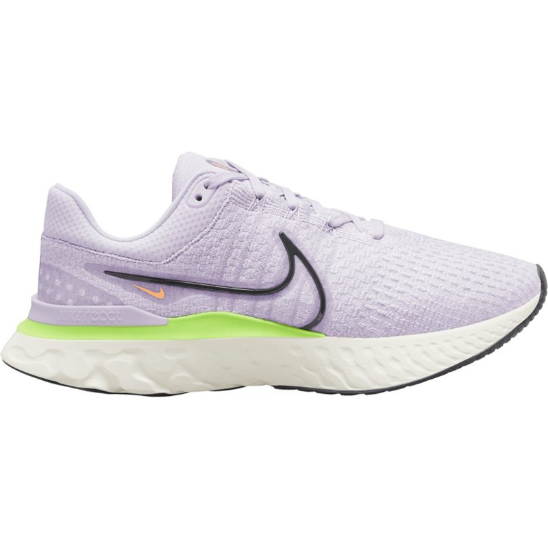 Nike Men's React Infinity Run Flyknit 3 Running Shoes Purple Light, 9.5 - Men's Running at Academy Sports product image