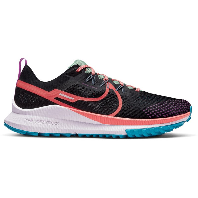 Nike Men's Pegasus Trail 4 Shoes Black/Bright Orange, 9.5 - Men's Running at Academy Sports product image