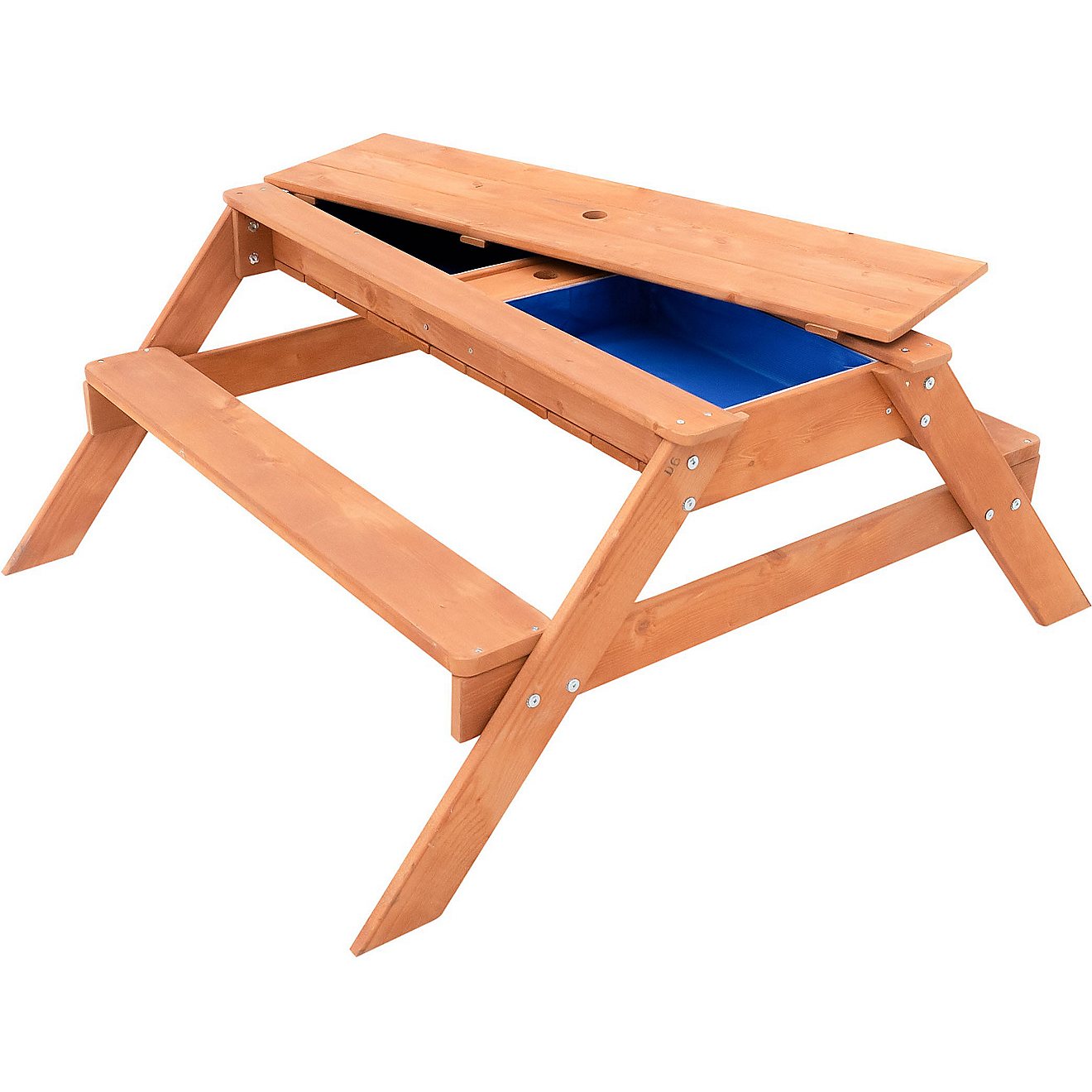 Sportspower Kids Wooden Picnic Table with Sand and Water Play Area                                                               - view number 1