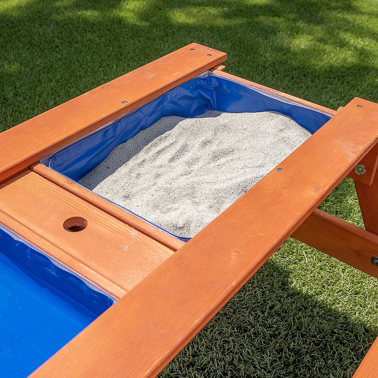 Sportspower Kids Wooden Picnic Table with Sand and Water Play Area                                                               - view number 12