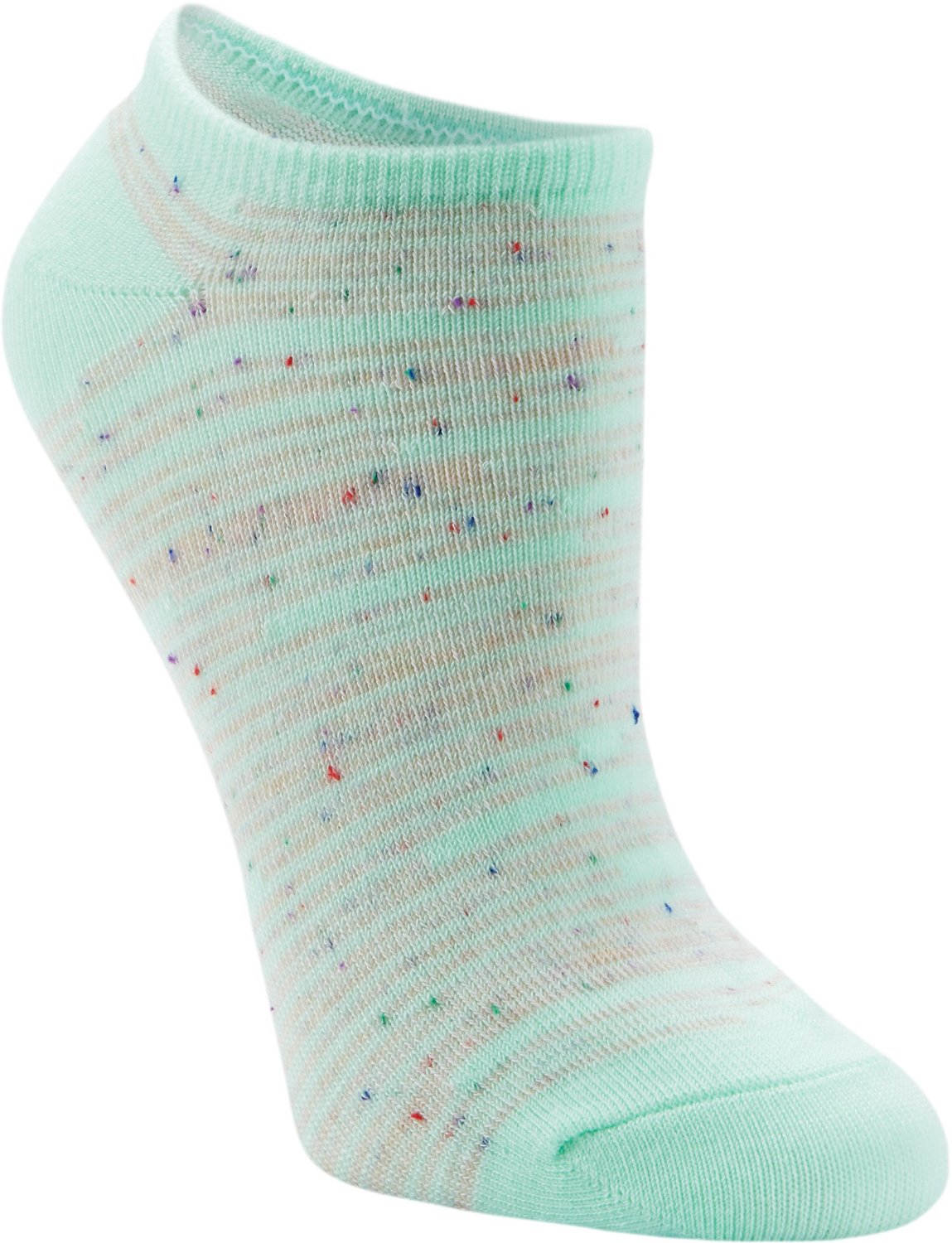BCG Women's Stripes No-Show Socks 6-Pack