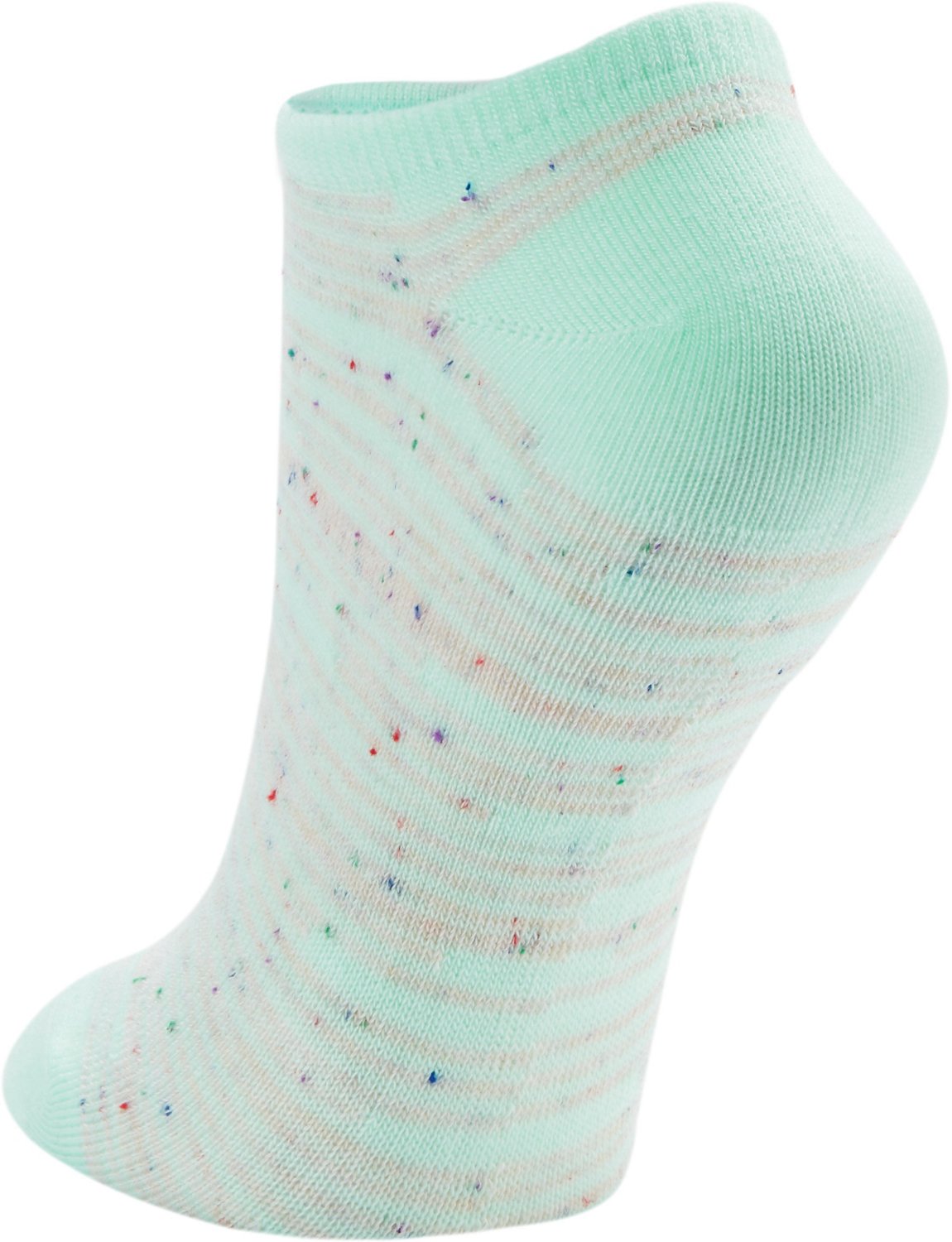 BCG Women's Stripes No-Show Socks 6-Pack - view number 3