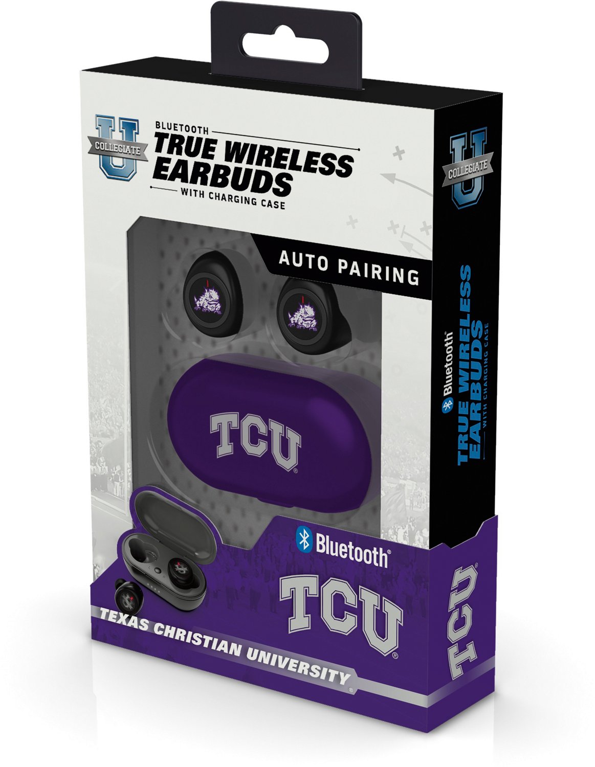 Prime Brands Group Texas Christian University True Wireless V2 In-Ear Earbuds  - view number 2