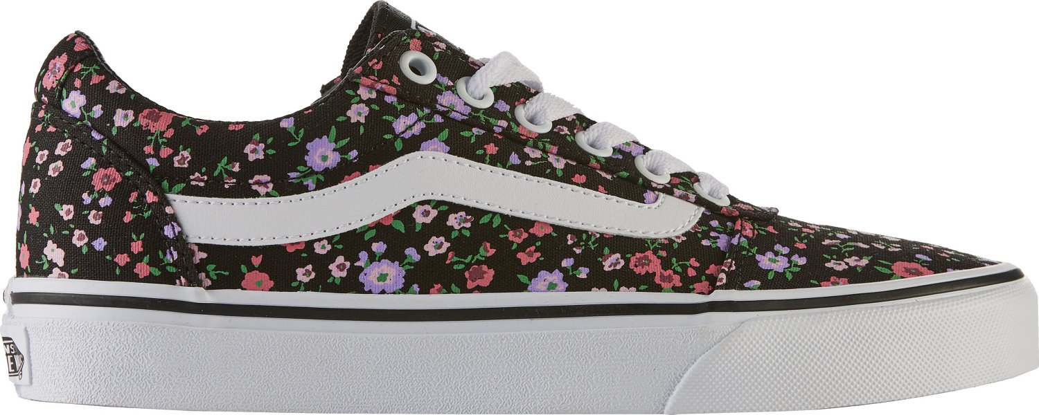 Vans Women's Ward Floral Shoes Free Shipping at Academy