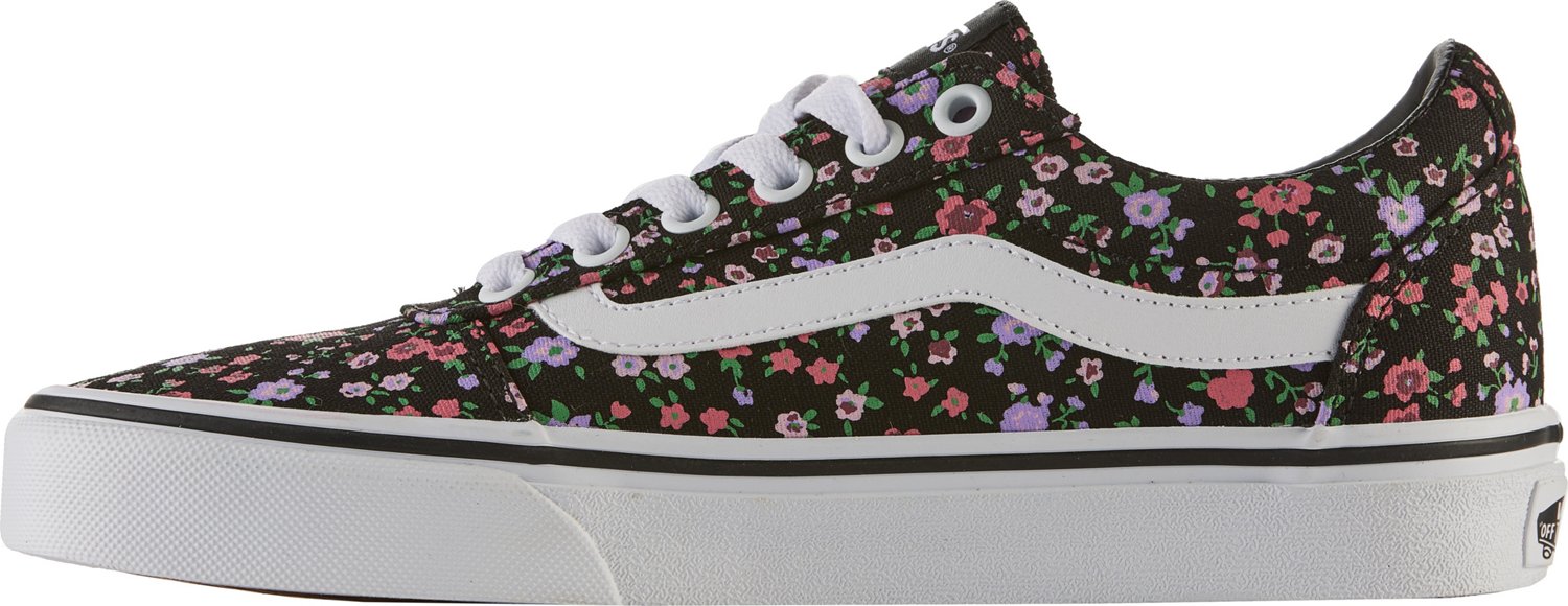 Vans Women's Ward Floral Shoes Free Shipping at Academy