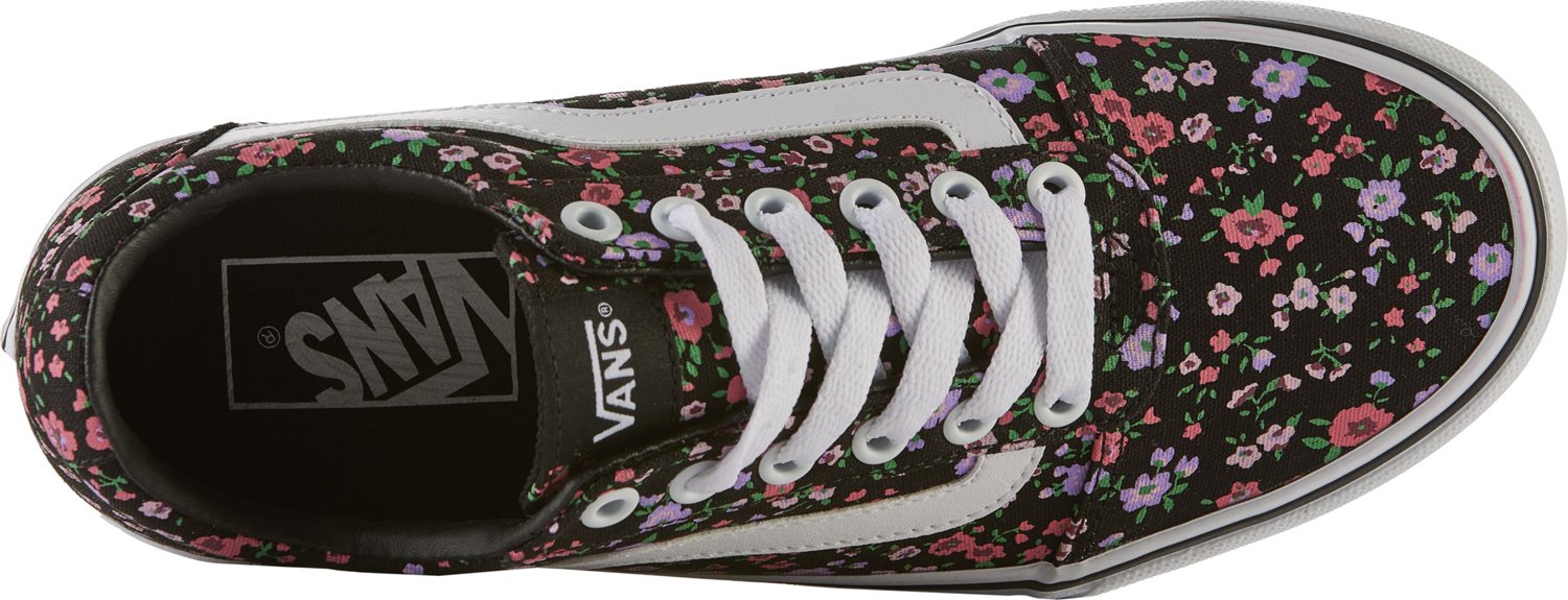 Vans Women's Ward Floral Shoes Free Shipping at Academy