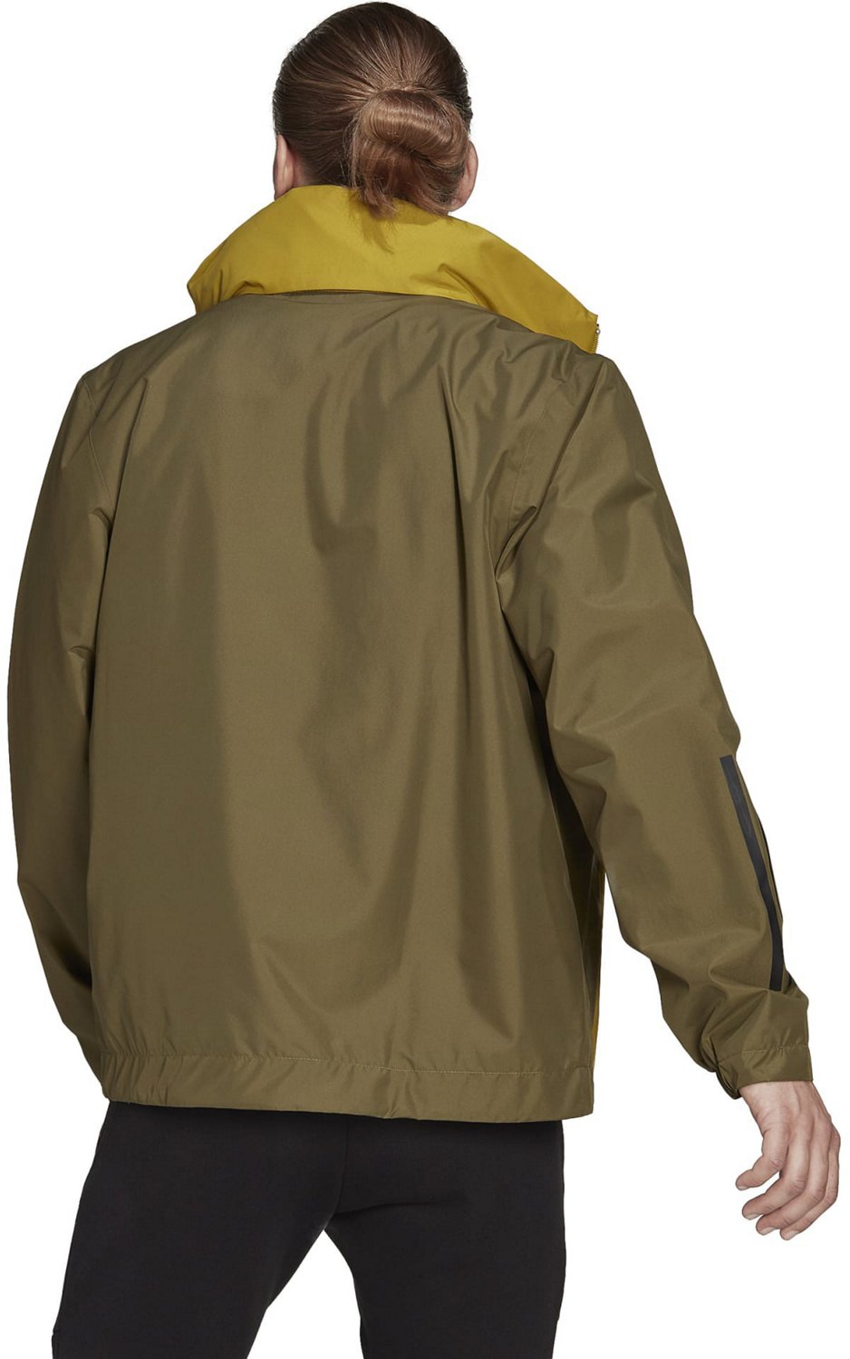 adidas Men's BSC 3S Rain.Ready Jacket - view number 2