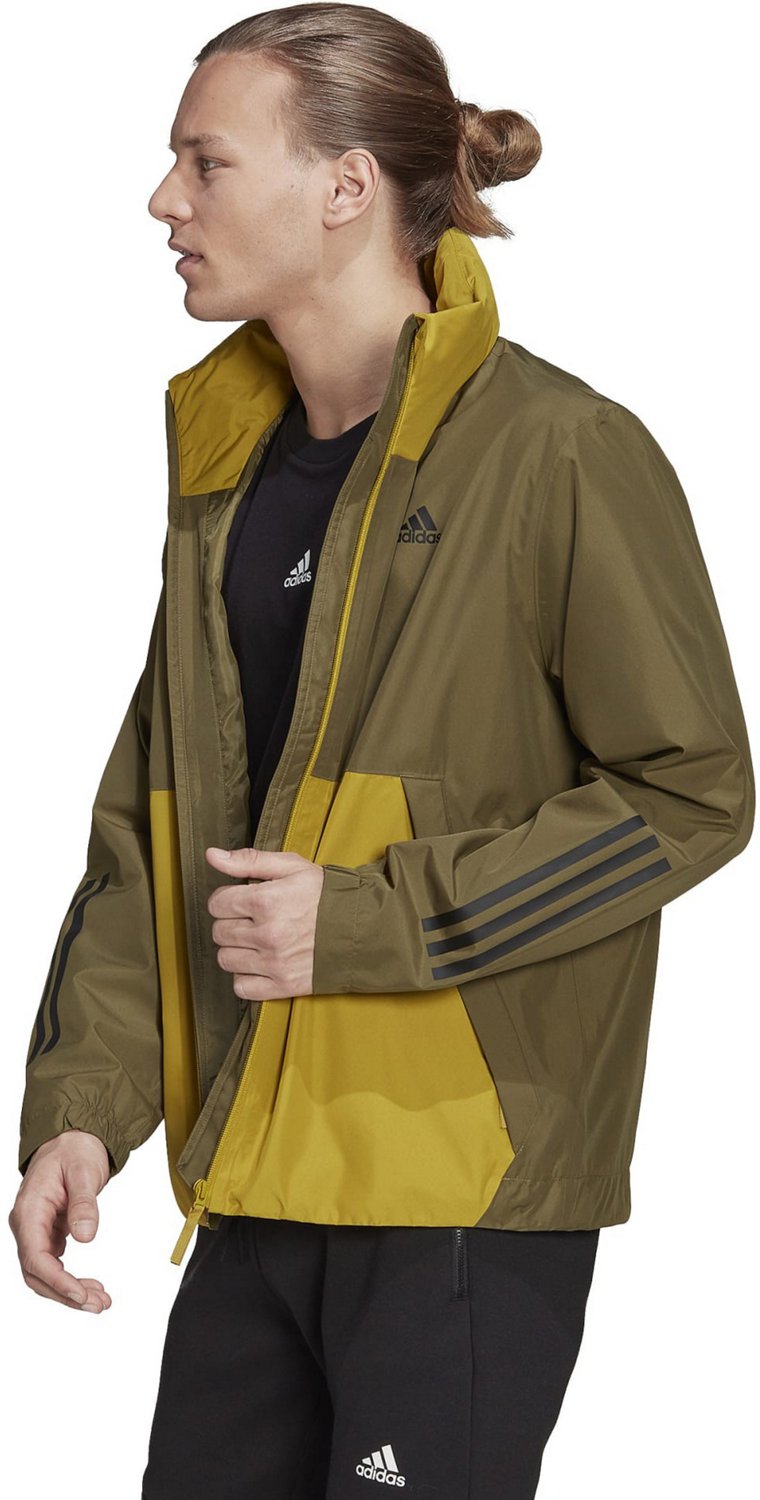 adidas Men's BSC 3S Rain.Ready Jacket - view number 3